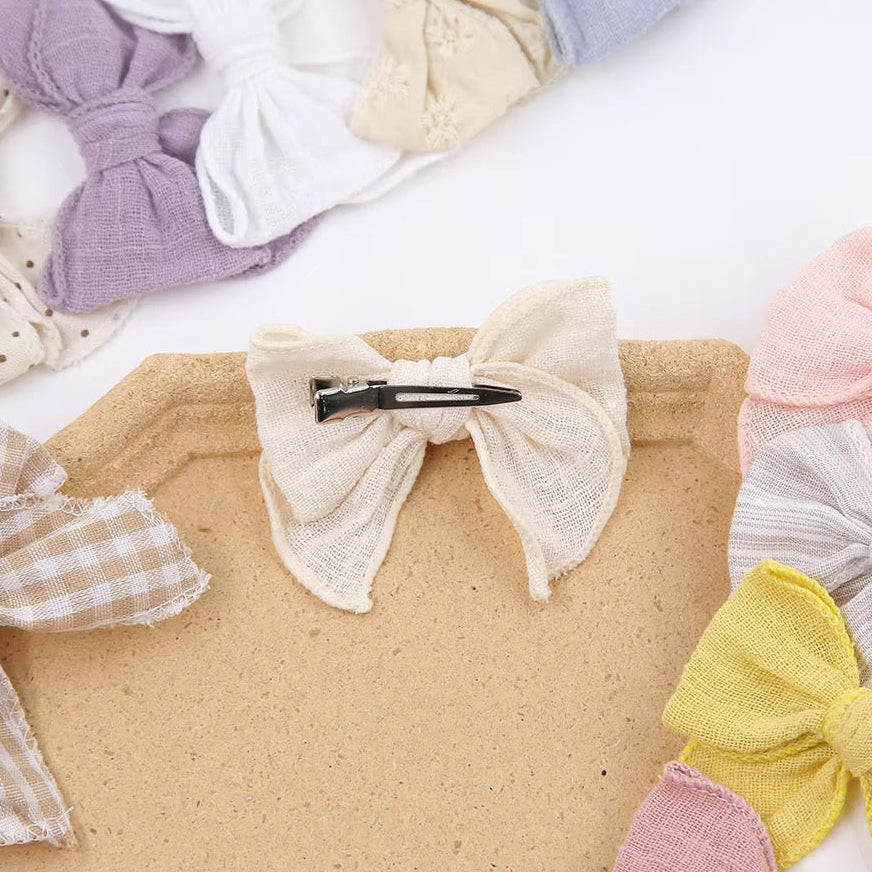 Hair Clip Set - Bows