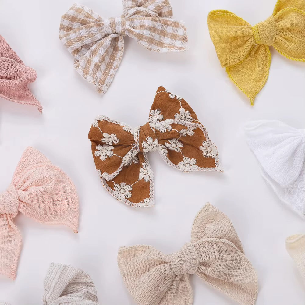 Hair Clip Set - Bows