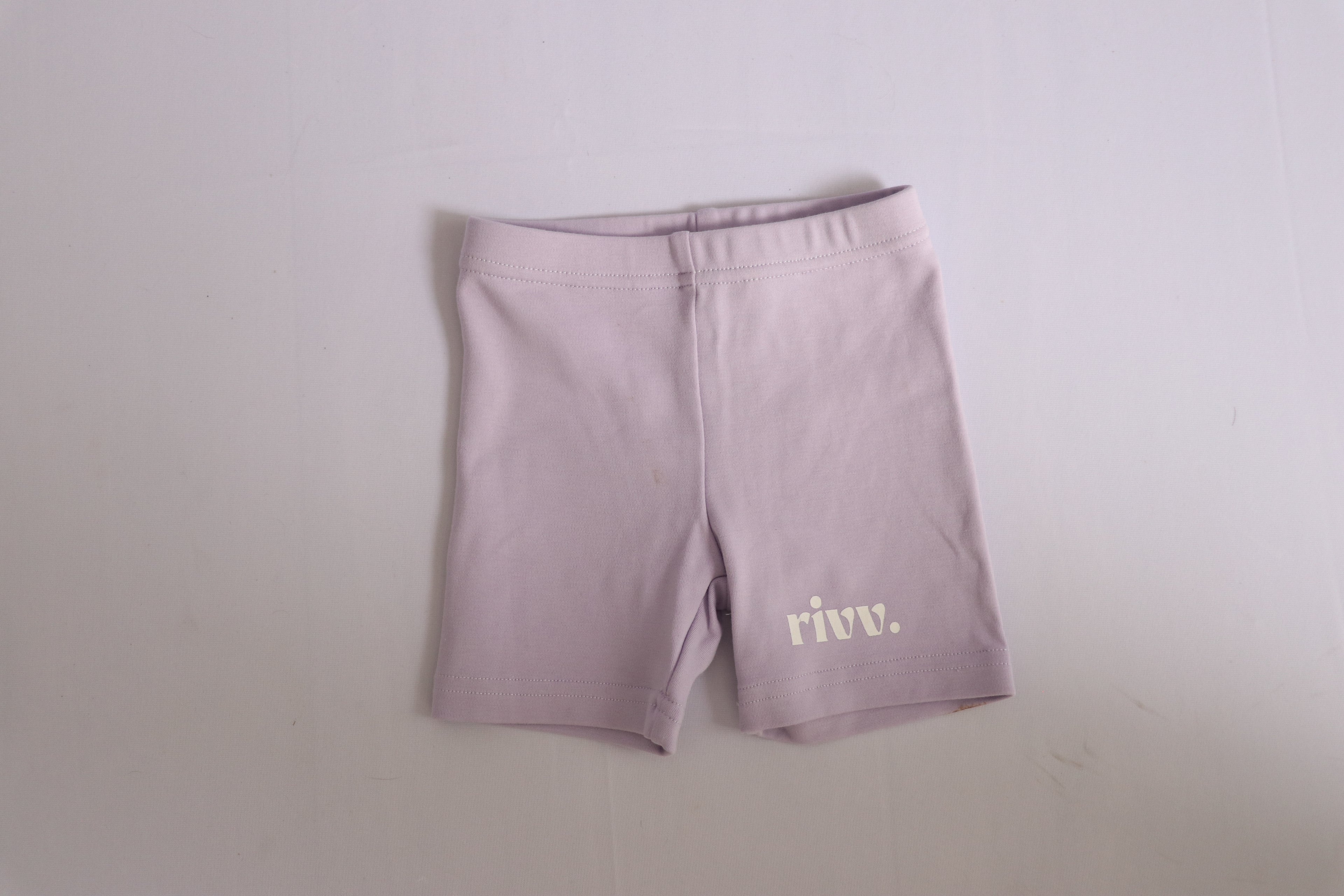 Kids Cotton Stretch Shorts - Haze