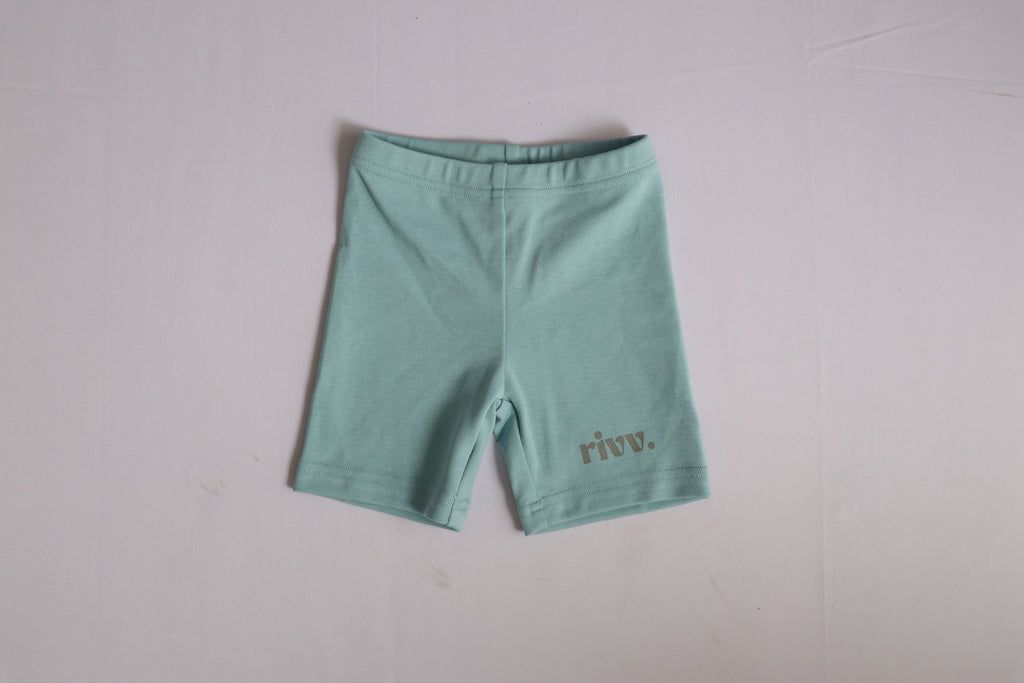 Kids Cotton Graphic Shorts - Tide