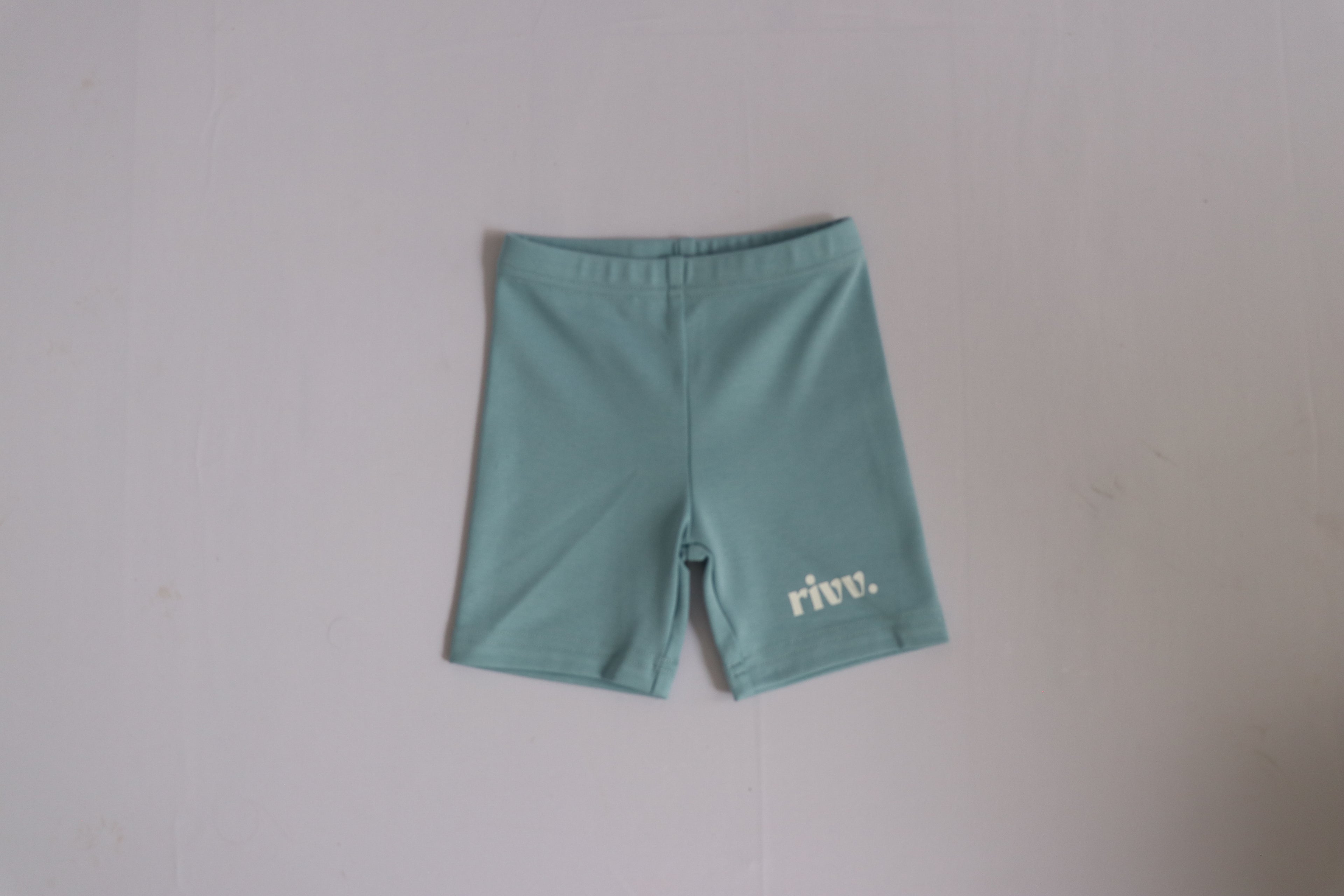 Kids Cotton Stretch Shorts - Tide