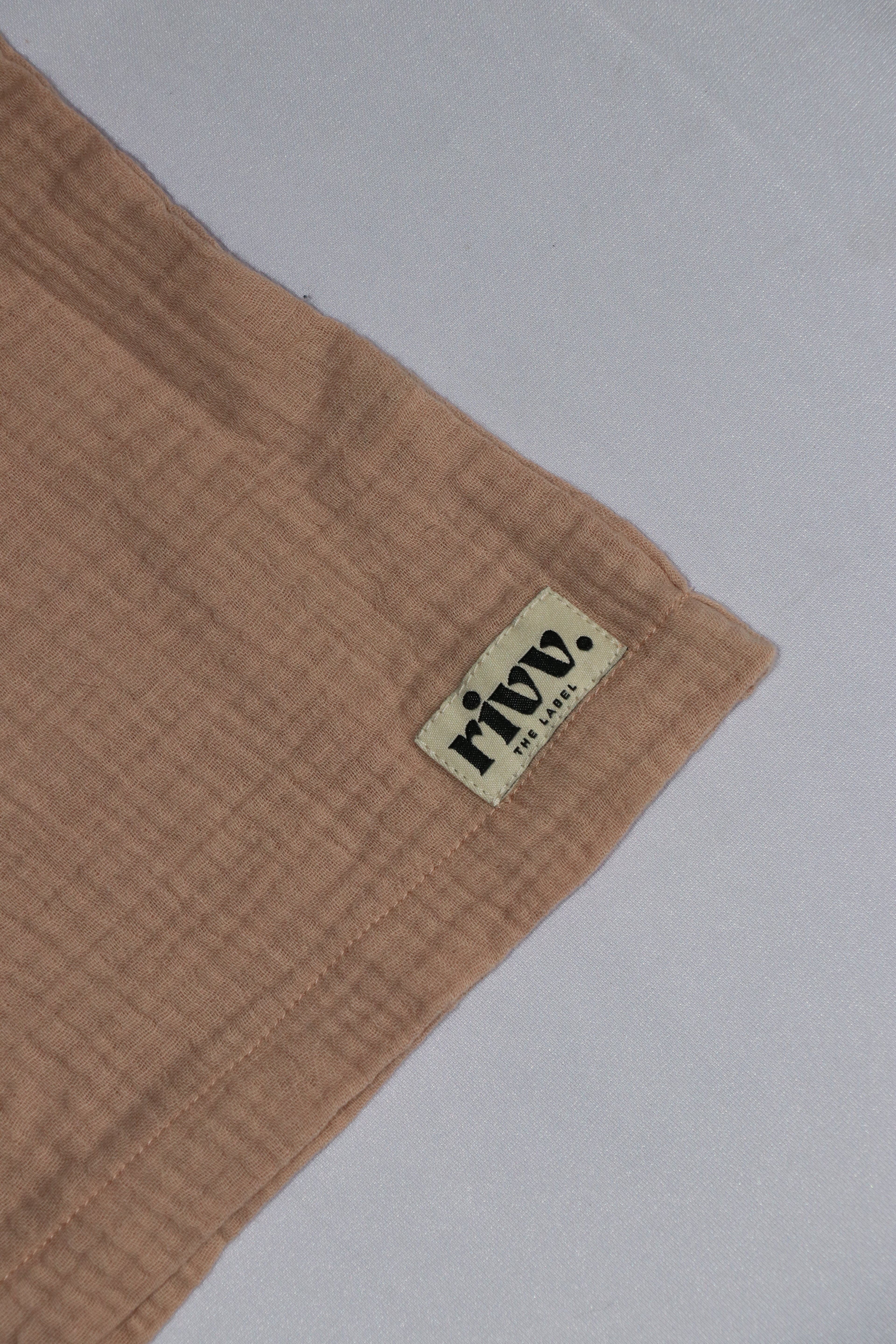 Kids Muslin Tee Set - Dune