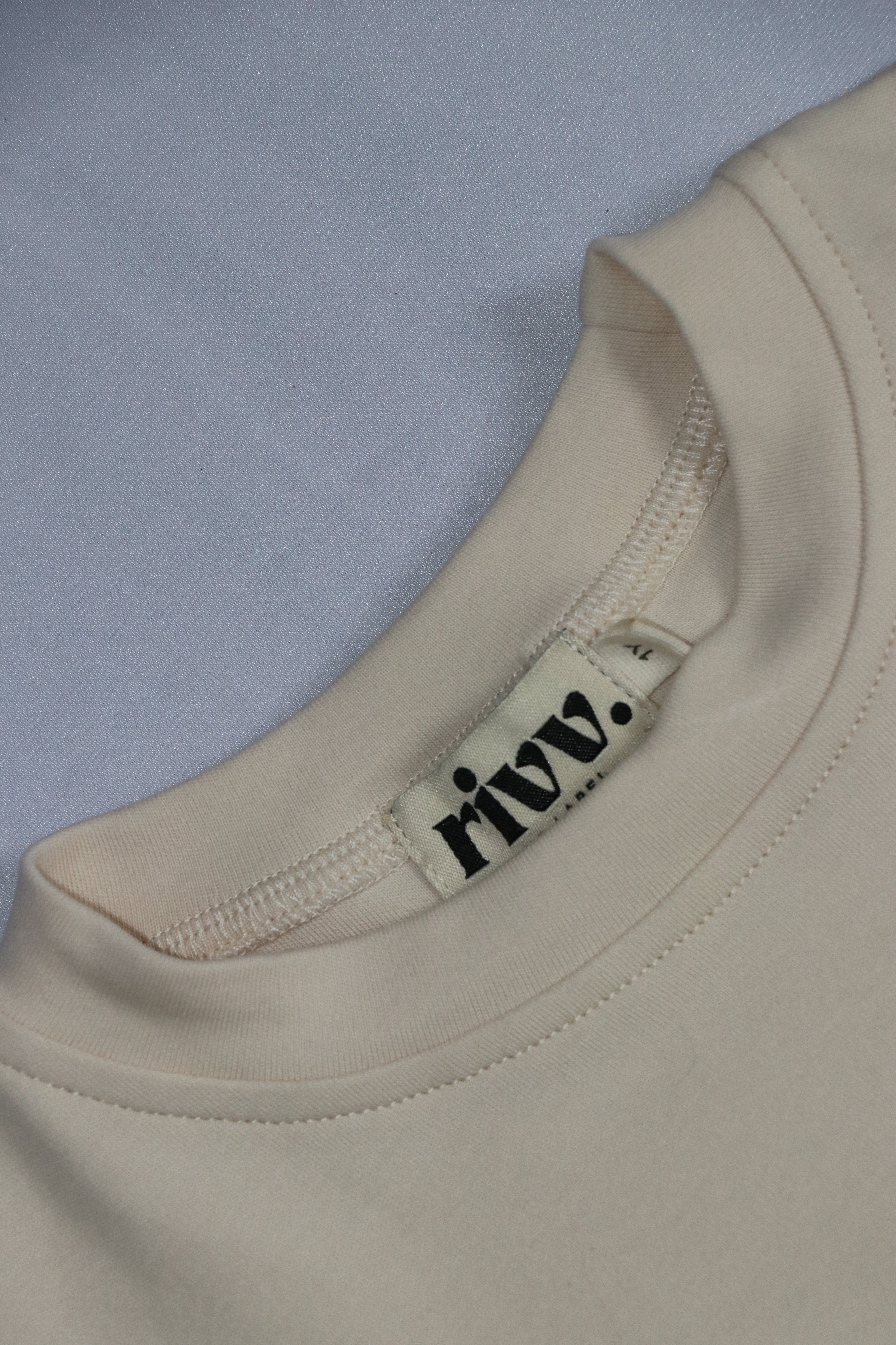 Kids Cotton Stretch Tee - Oat