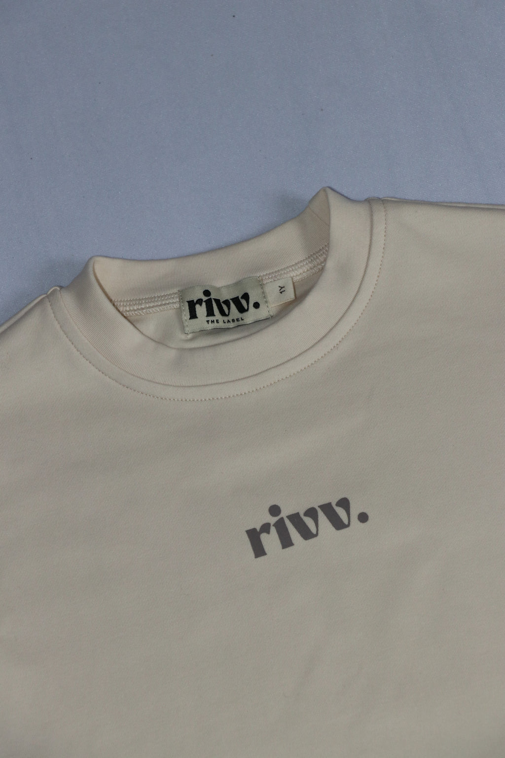 Kids Cotton Graphic Tee - Oat