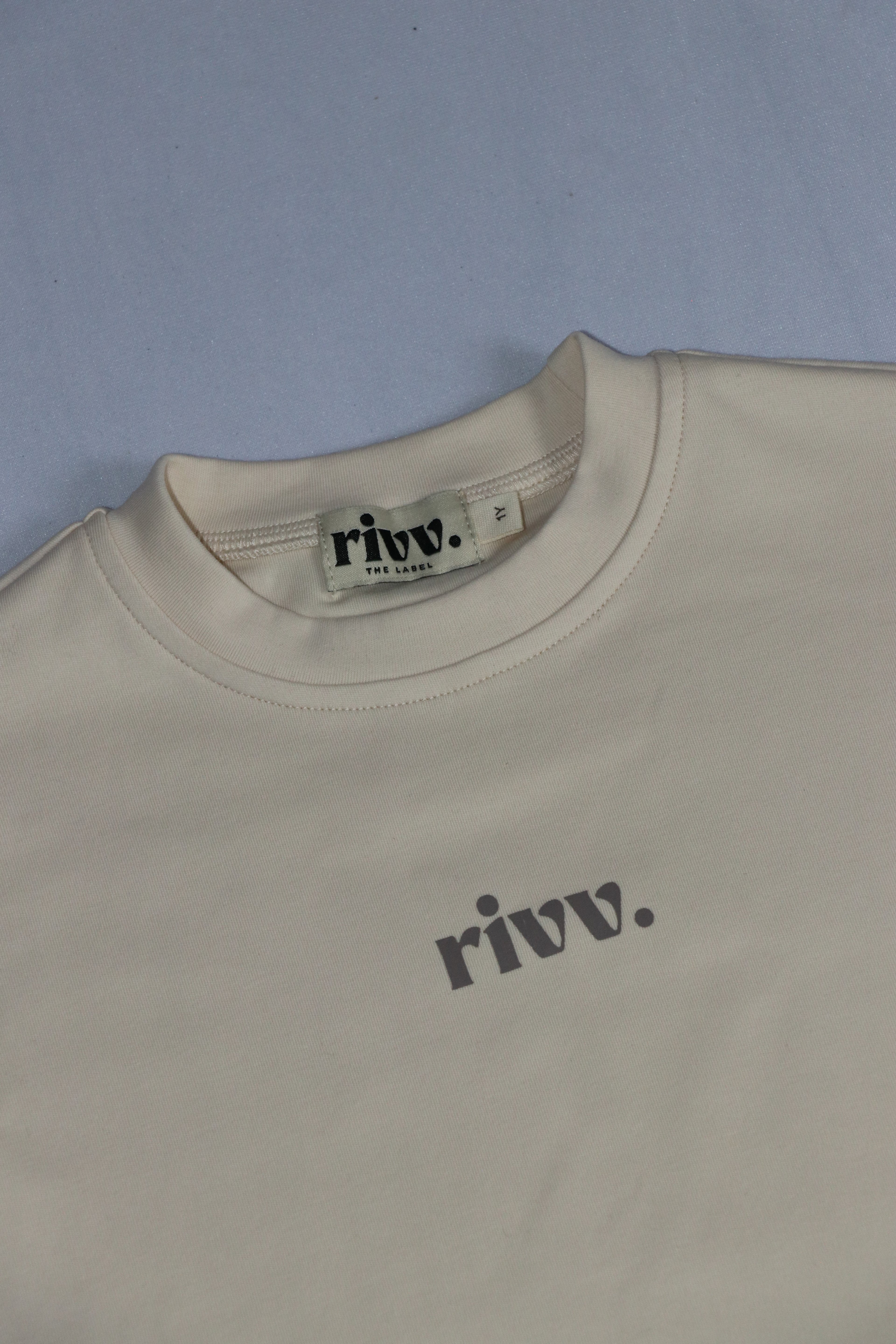 Kids Cotton Graphic Tee - Oat