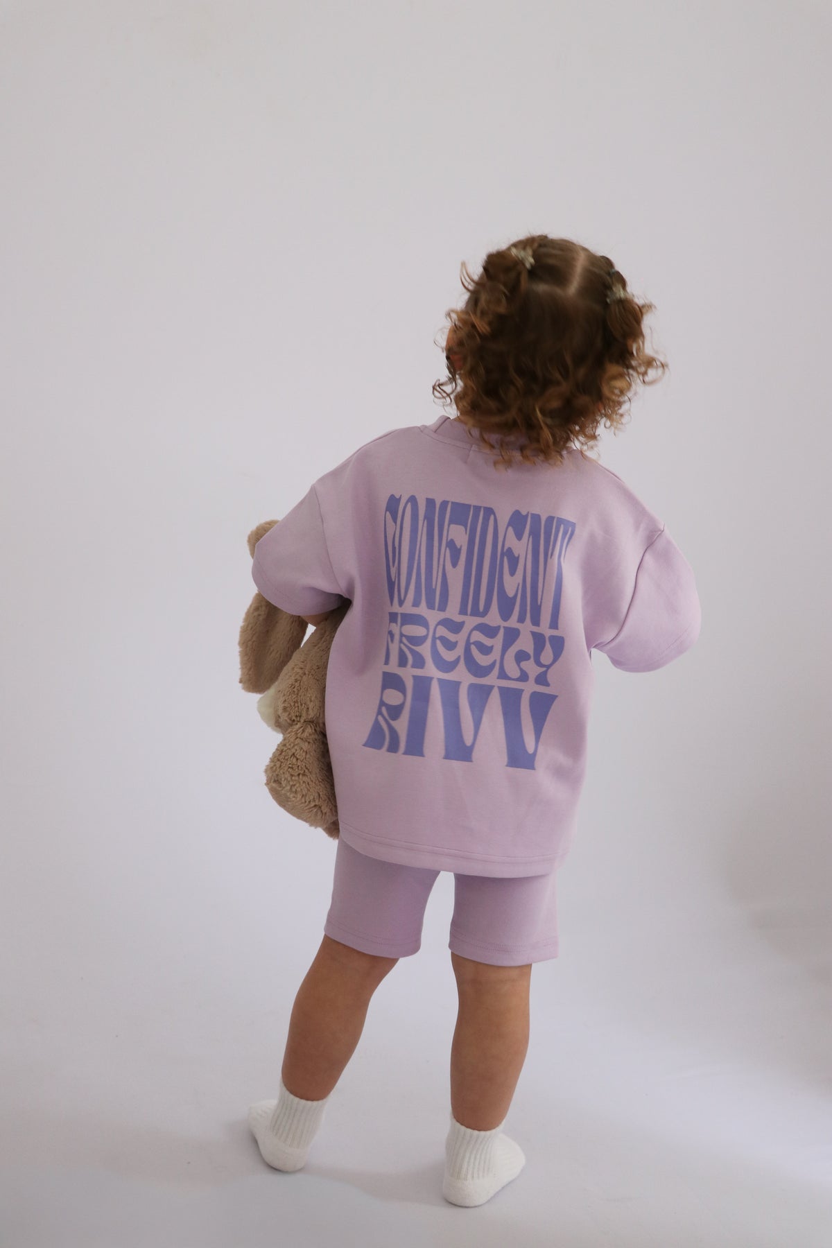 Kids Cotton Graphic Tee - Haze