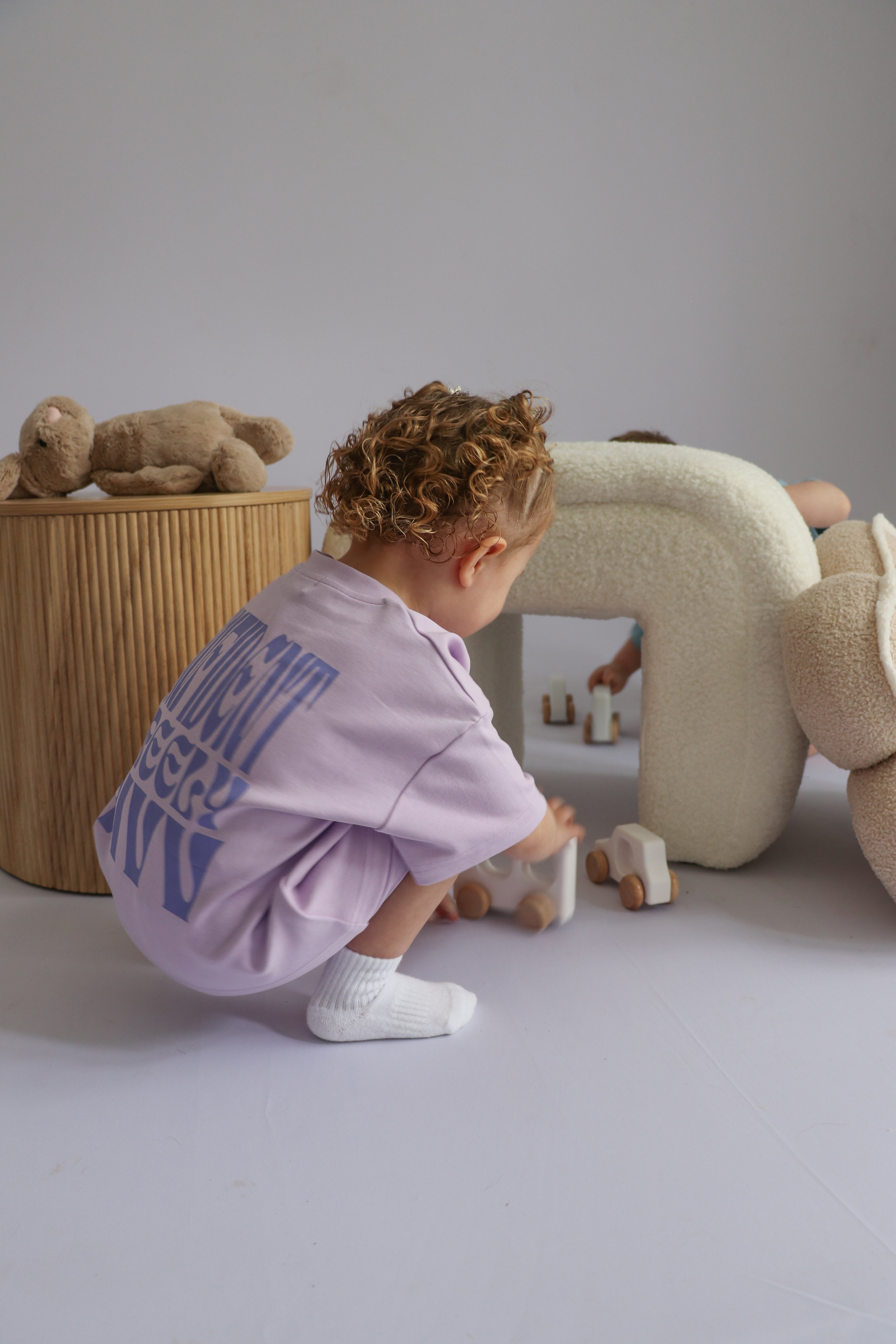 Kids Cotton Graphic Tee - Haze