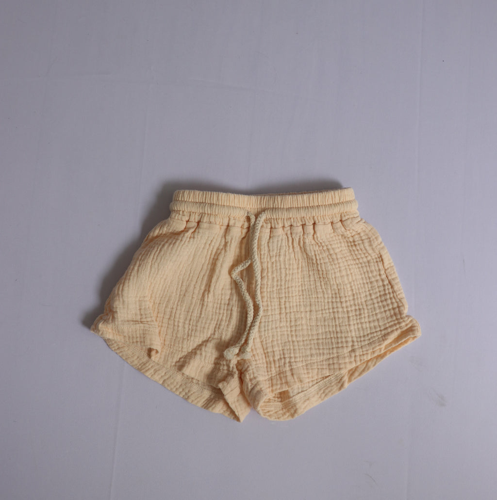 Kids Muslin Tee Set - Oat